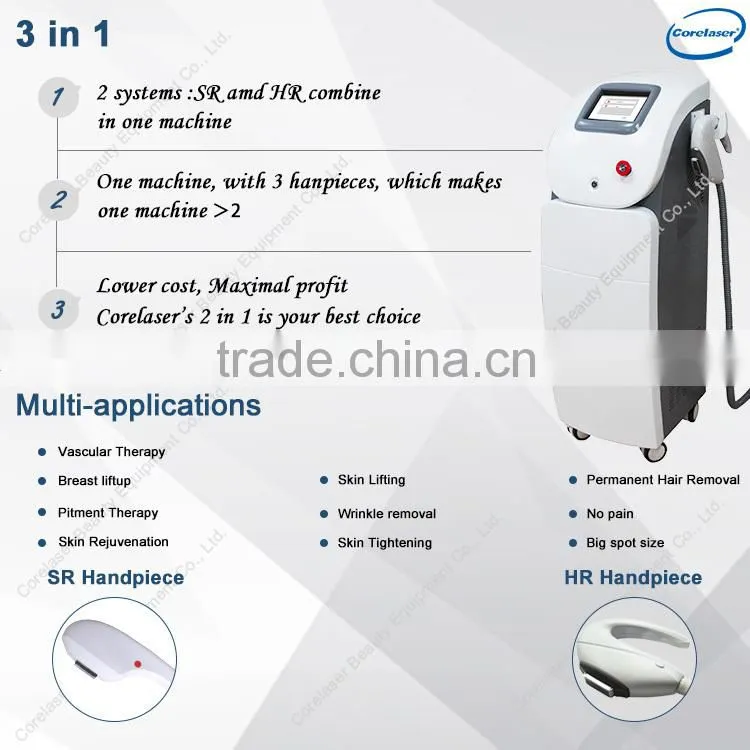 IPL Beauty Equipment/Portable ipl rf/IPL hair removal