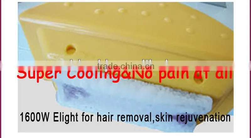 Salon Top best effective 2 in 1 e-light(ipl rf)beauty apparatus with CE/TUV certificates