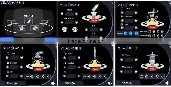 Multifunctional Ems Fitness Machine Vacuum Roller Machine For Sale