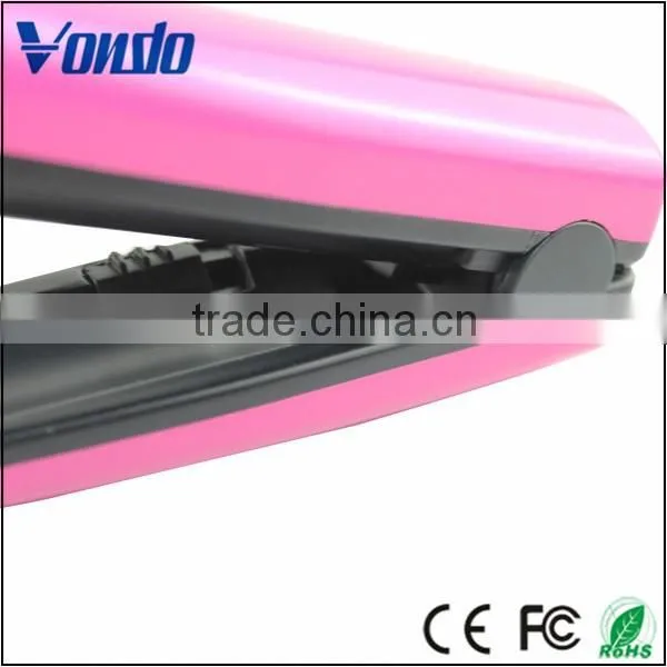 Create star shape Wireless charging mini hair straightener