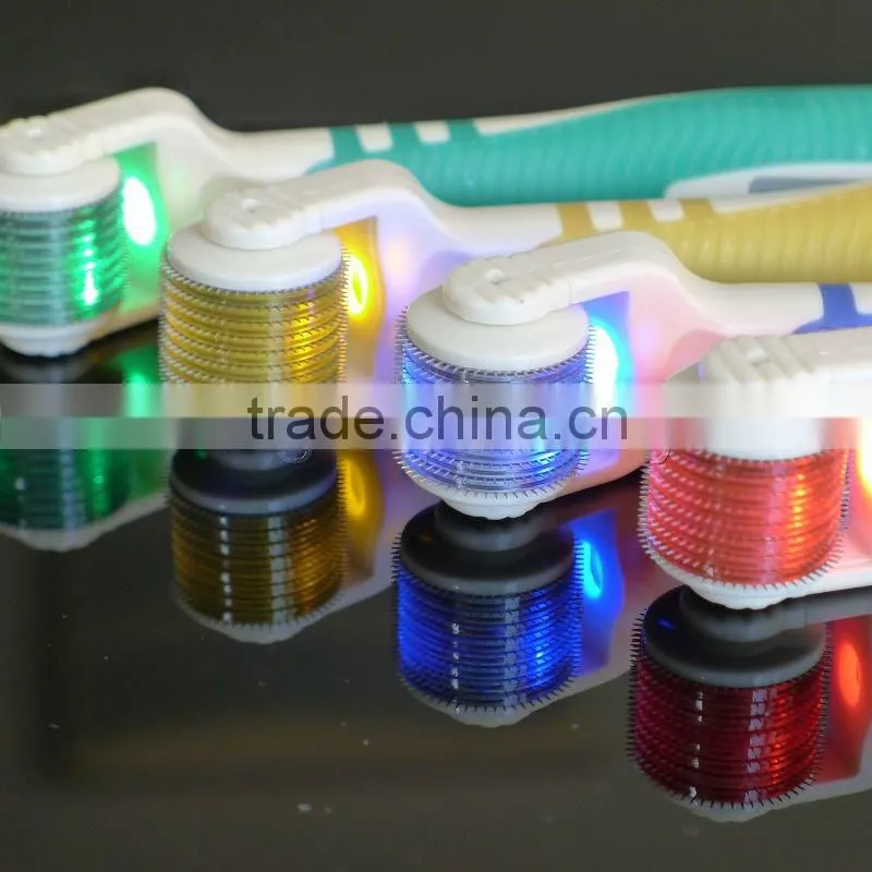 micro current roller photon therapy dermaroller cosmetic roller