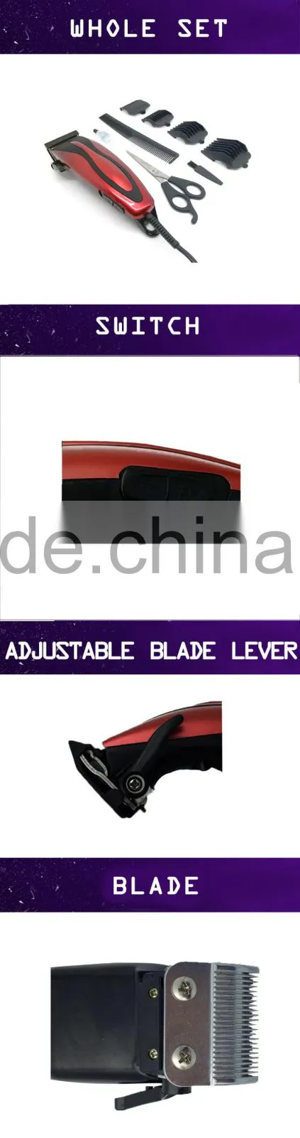 Electric hair cutters professional electric men's electric razor