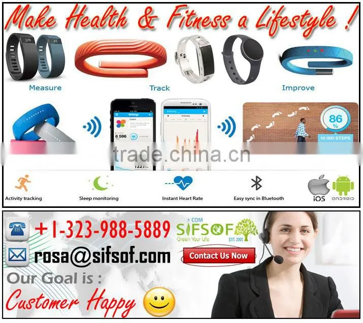 SIFBPM-2.1 Blood Pressure Monitor, Bluetooth, WHO Blood Pressure Classification, Wireless Connection To Your Smart Devices