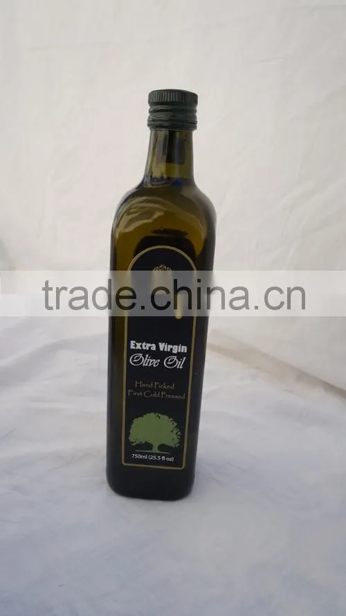 Cold Pressed Extra Virgin Olive Oil. A'Quality Extra Virgin. 100% Extra Virgin Olive Oil. Marasca Glass bottle 750 ml