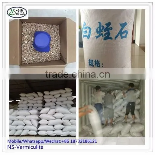 Bulk Gardening Silver Granular Expanded Vermiculite From Factory Price