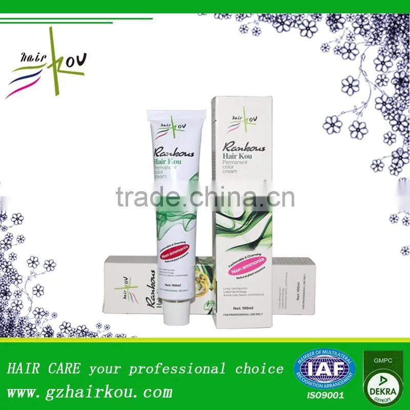 Few ammonia bright hair dyes for fashion men