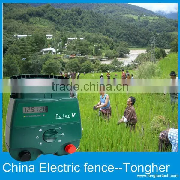 Crops protection equipment electric fence for Crops against damage