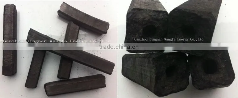 Wood material quick lighting sawdust charcoal for bbq