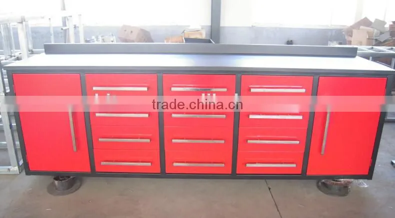 Work Bench with stainless steel handle