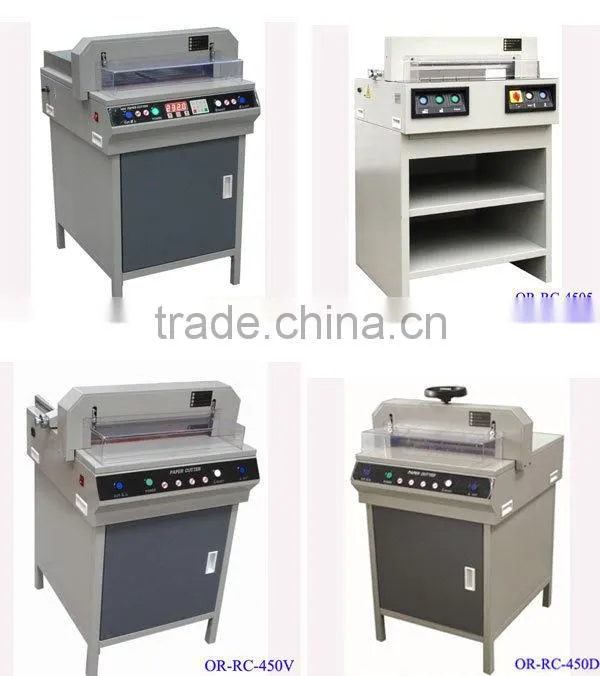 Electric guillotine paper cutter/A4 size paper cutting machine