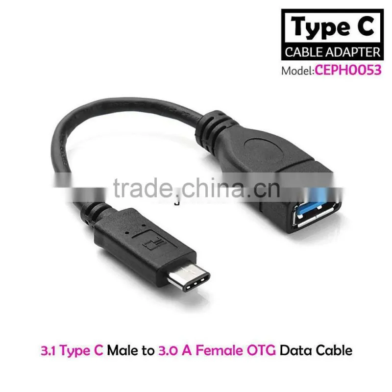 1M USB 3.1 C Type C connector Male to Micro USB male Data Cable for tablet&smart phone