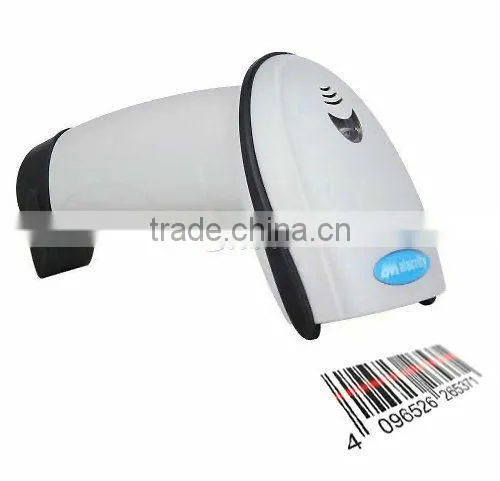 New USB to COM Handheld Visible Laser Barcode Scanner qr Barcode Scan Reader