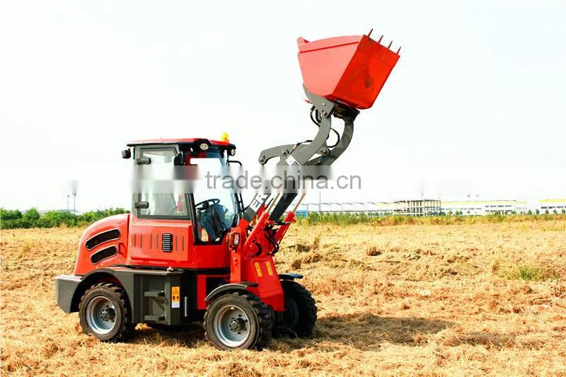 Everun ER08 Germany kleine Agri und Land Multi-Funktion mini Radlader mit CE Zertifikat