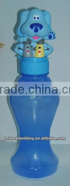 OEM Blow Molding plasatic PP driking bottle,sport water bottle PE 55ml for sale
