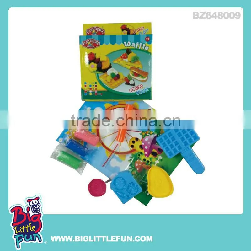 Kids dinosaur world play dough set toy