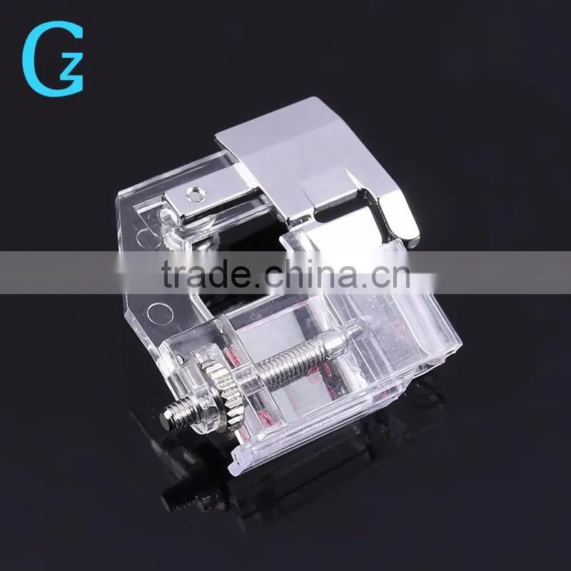 Portable Snap-on Bias Binder Tape Binding Sewing Machine Presser Foot Sewing Supplies for All Low Shank Snap-on Singer Brother B