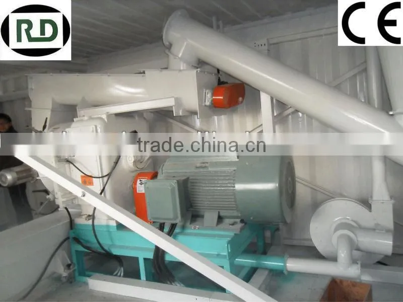 cheap wood pellet making machine with stainless steel conditioner