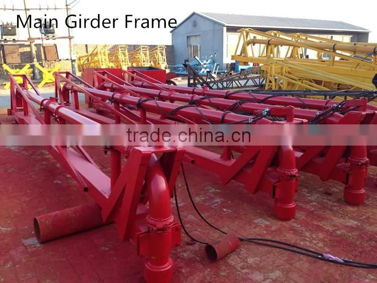 2016 Hot Sale Concrete Placing Boom for Building Equipment