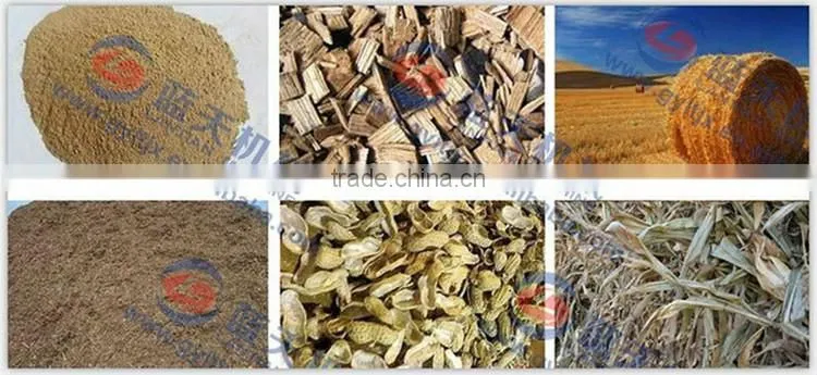BBQ empty fruit bunch charcoal rotary carbonization furnace