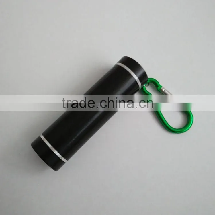 red light AAA battery led flashlight cheap flashlight gift led torch flashlight carabiner flashlight