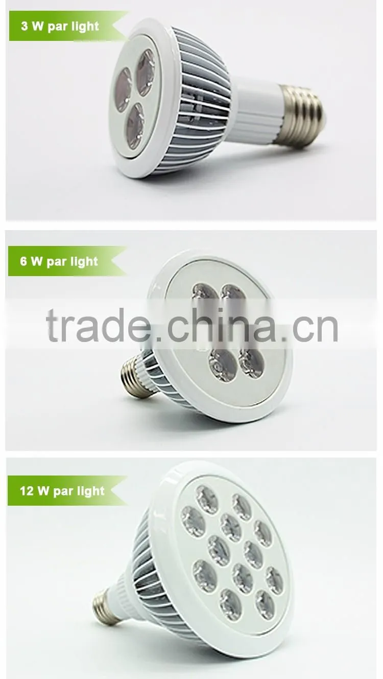 12W Greenhouse Grow Par Light,Veg And Flower Light