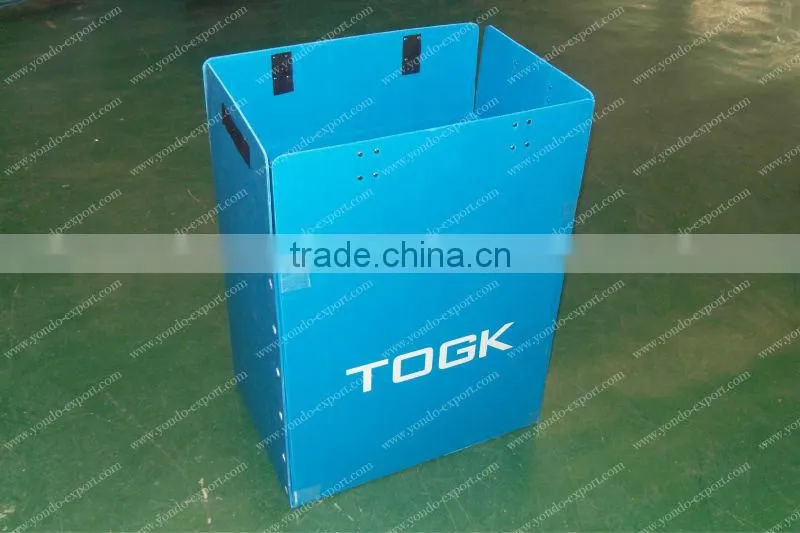 durable corrugated plastic fruit container