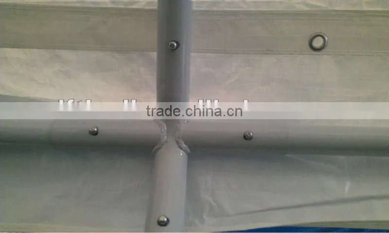 outdoor steel pipe PE carport 3x6m