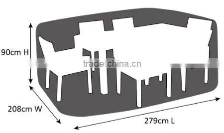 Outdoor Furniture -Sofa set Cover,Garden Protection From Rain,Dust,Water-resistant