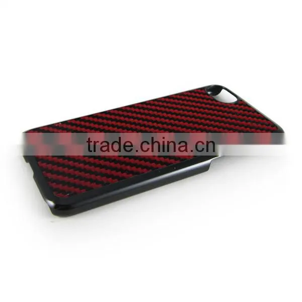 2017 New Hot Selling 4 Colors Available Carbon Fiber Plate Pattern PC Case for iPhone 7