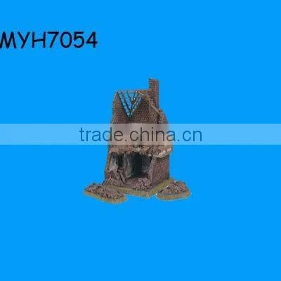 2012 new fashion resin custom guild hall miniature souvenir building castle