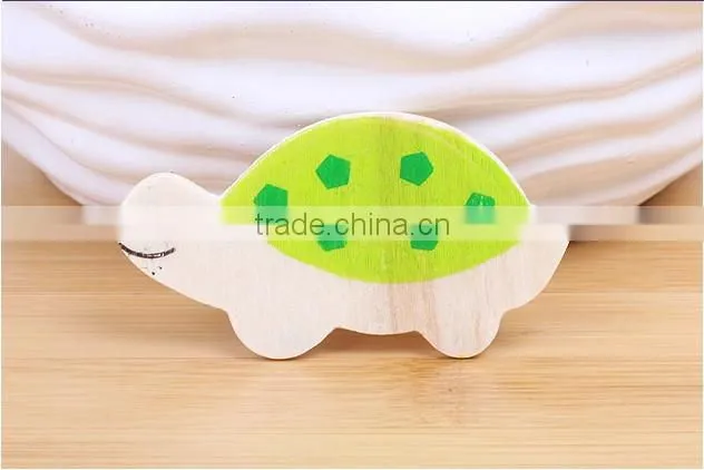 Special custom fish shape Wooden wall stickers