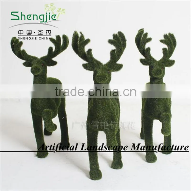 new style artificial topiary animal for christmas day decoration
