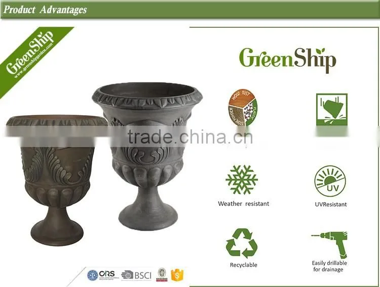 UV protective wholesale garden urns - GreenShip