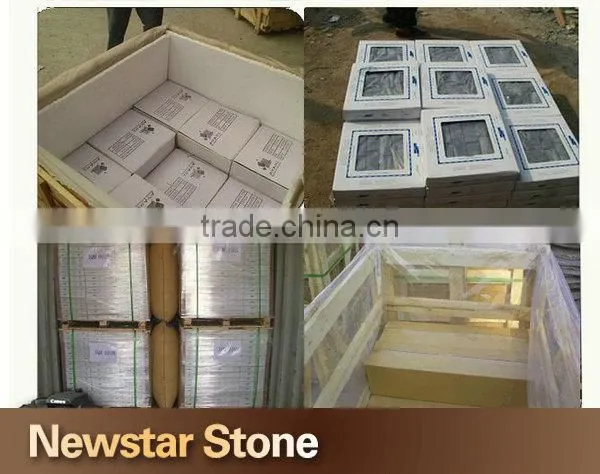 Newstar natural stone tiles floor marble waterjet medallion