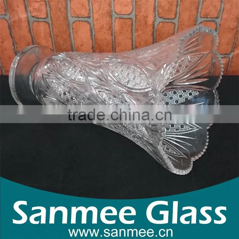 Decorative Glassware Flower Glass Vase Home Tall Glass Vases