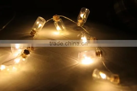 Miniature Glass Bottle Fairy Lights