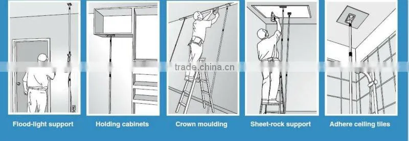 new produced carbon telescoping poles