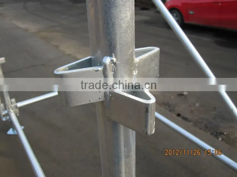 Factory supply durable Q235 steel layher trestle kwikstage scaffolding