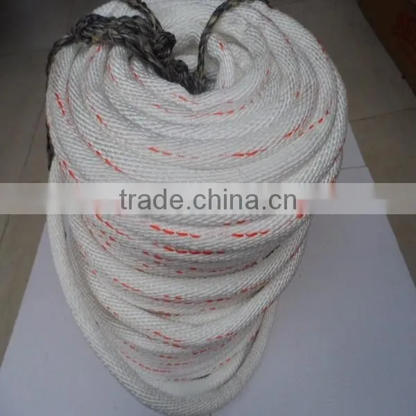 White Colour Braided Nylon Rope