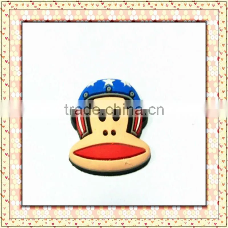 Wholesale high quality silicone rubber keychain