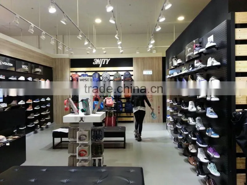 fashion black clothing shop interior clothes retail store design
