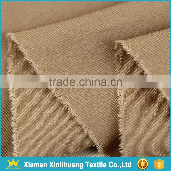High Grade Woven Dyed 98 Cotton 2 Spandex Twill Fabric for Making Pants