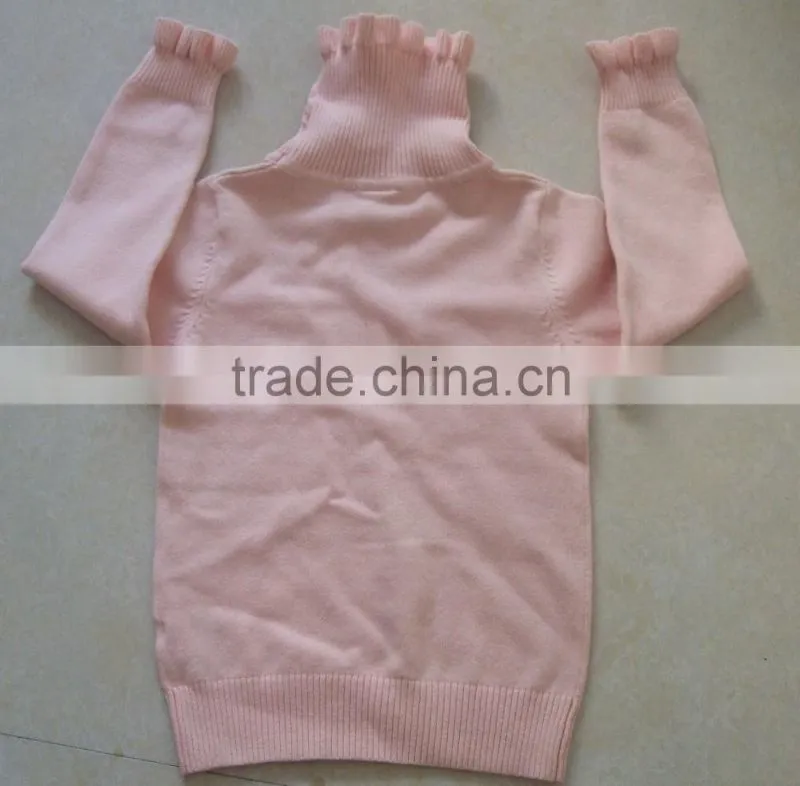 Kids Knitting Turtleneck Sweater Patterns wholesale(BKNK5266)