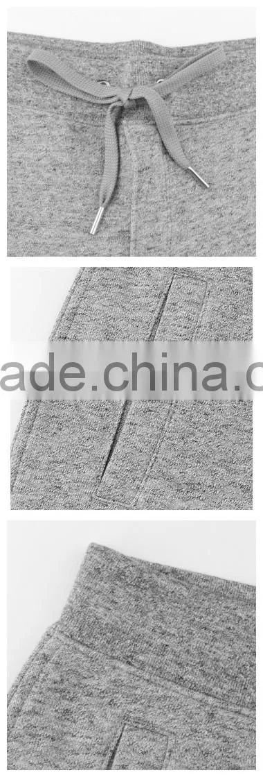 Wholesale cotton jogger pants custom plain sport trousers for unisex