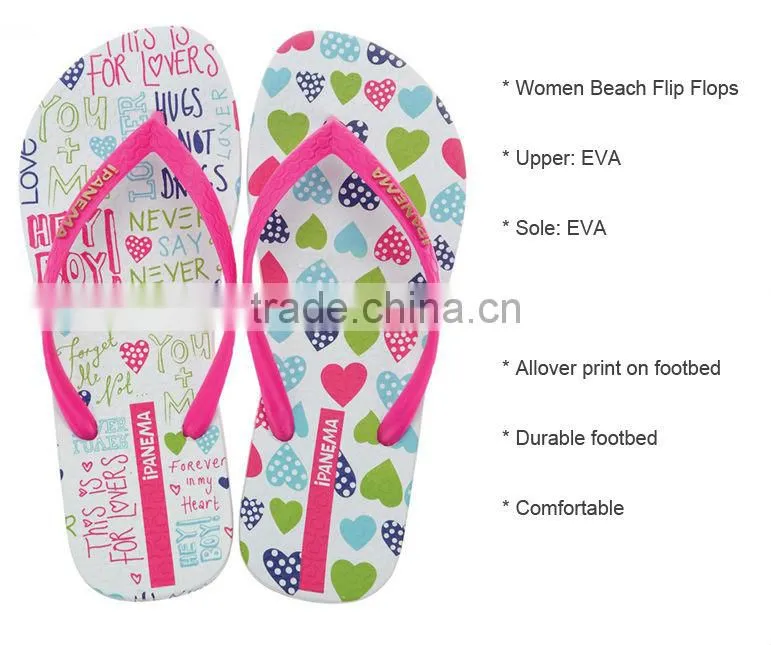 women beach flip flops manufacturing