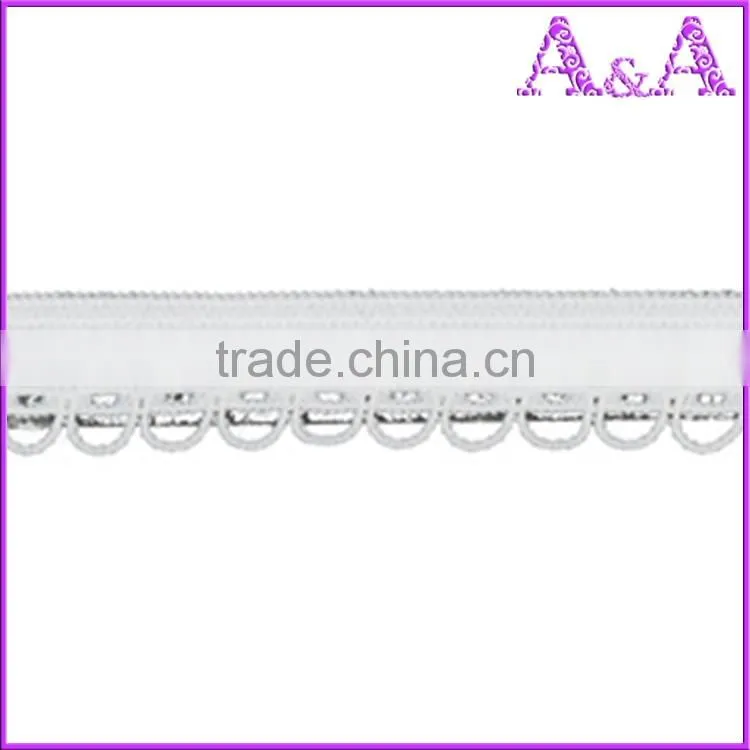 lace snap weave elastic band for sports bra