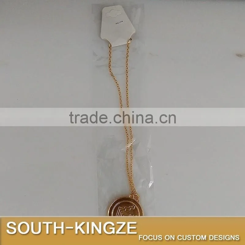 Gold Color Street Retail Jewelry Pendant