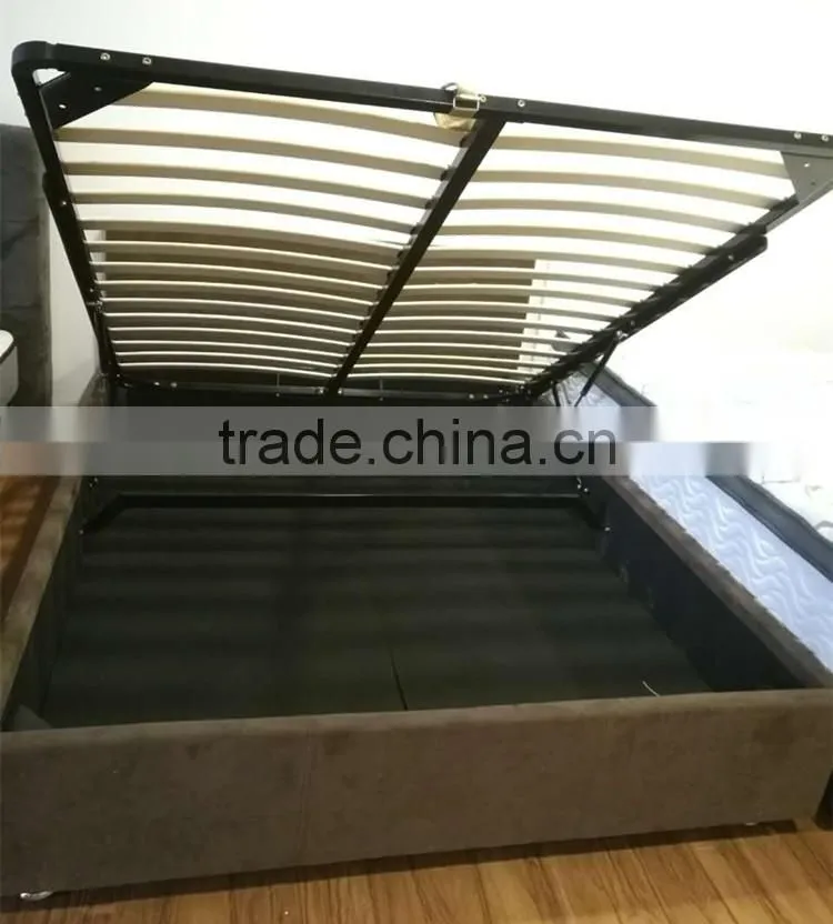 Faux leather PU bed frame bedroom furniture