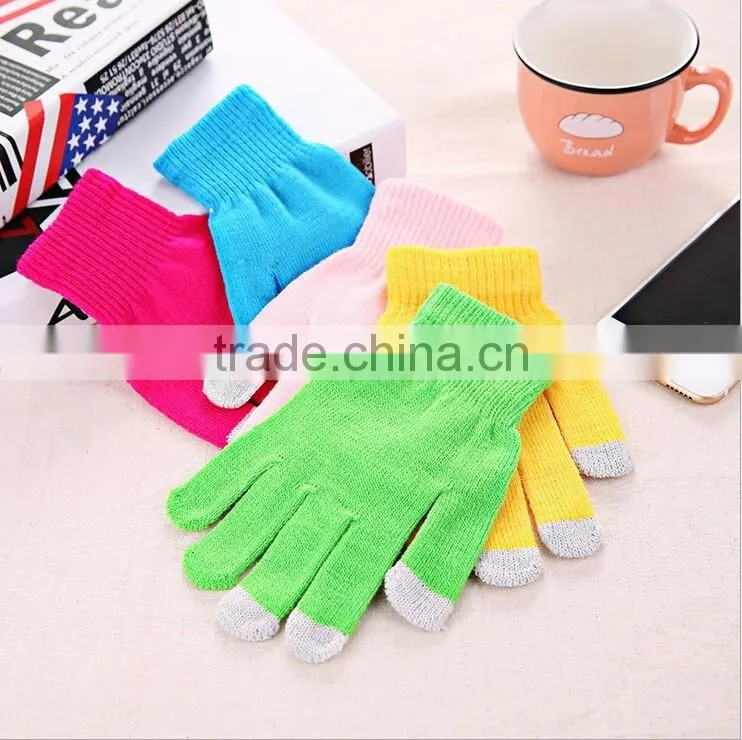 Glove for touch screen