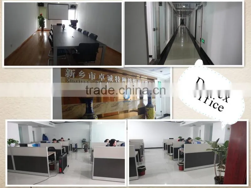 comfortable CVC flame retardant anti static cloth